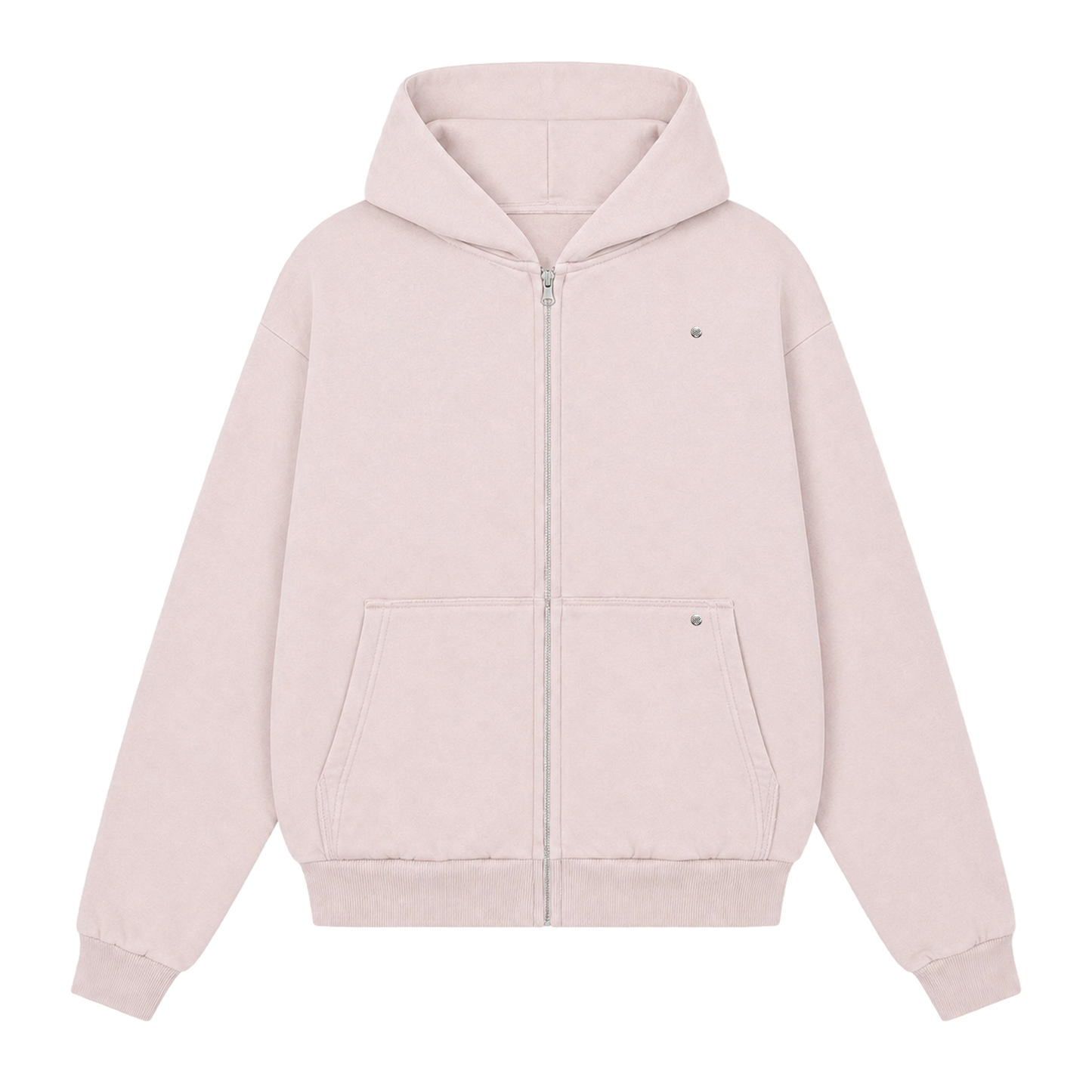 Pink basic hoodie
