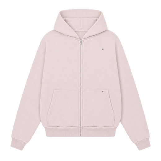 Pink basic hoodie