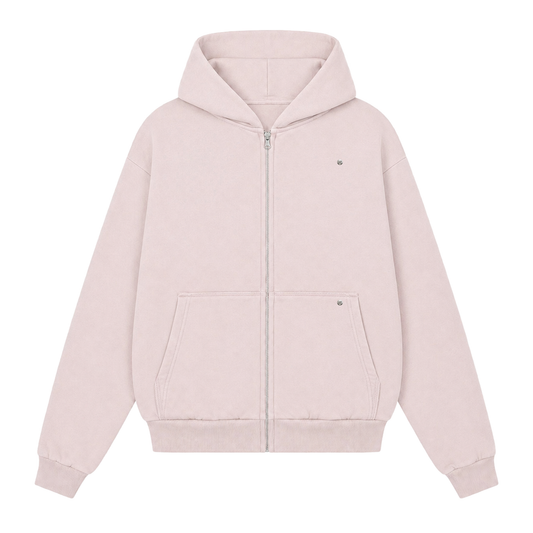 Pink basic hoodie